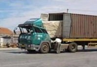 Stone lorry