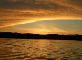 Watery Sunset