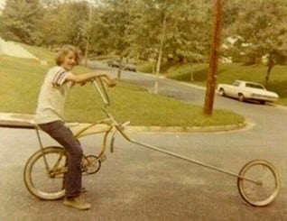 tricky bike to ride