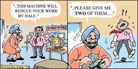 Sardar Computer Joke