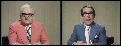 Ronnie Barker in the Two Ronnies