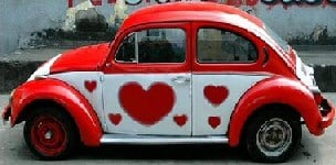 Valentine Car VW