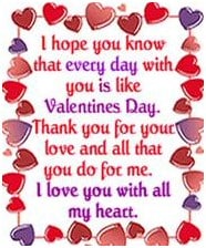 Valentines Sayings