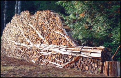 Wood Stacking Art