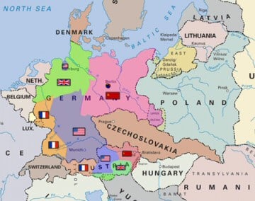 European Countries Post World War Two